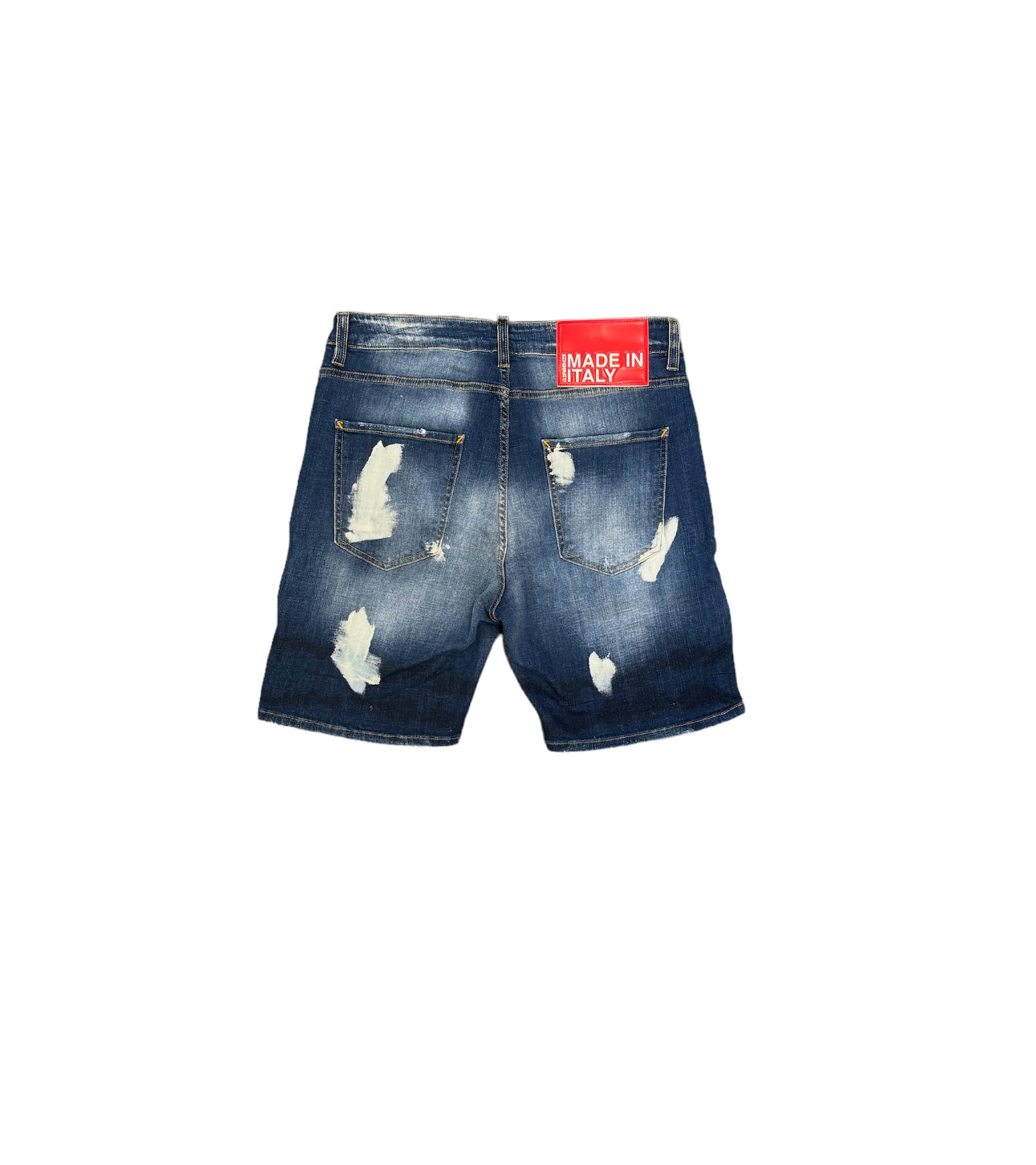 G2firenze bermuda in jeans dalmata uomo