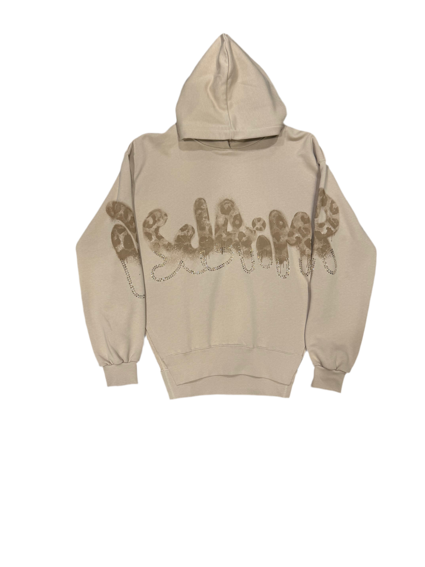 DISCLAIMER felpa con cappuccio donna