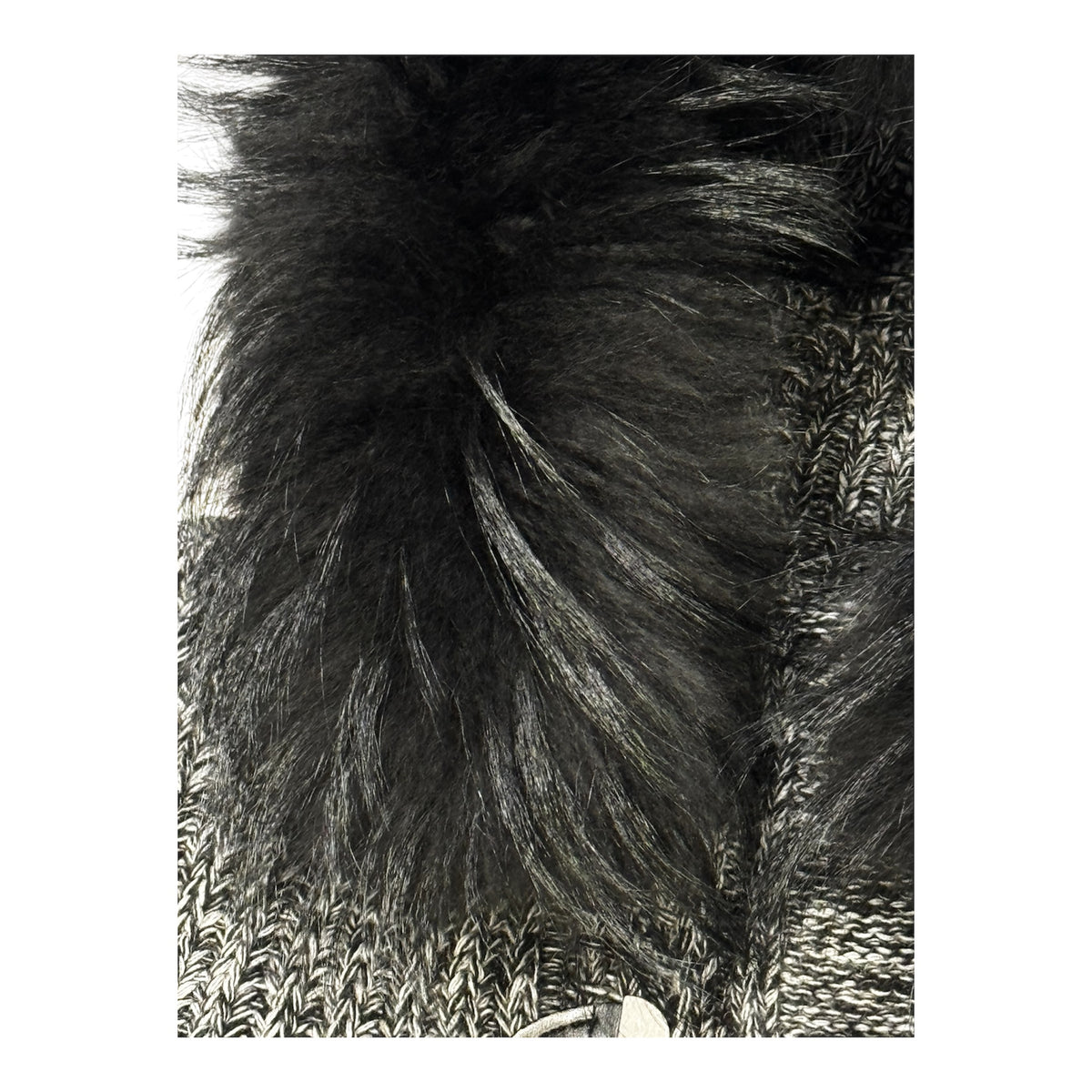 BARK cappotto con pelliccia
