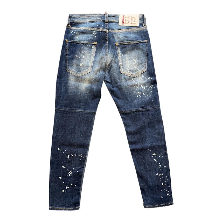 G2firenze jeans paint white