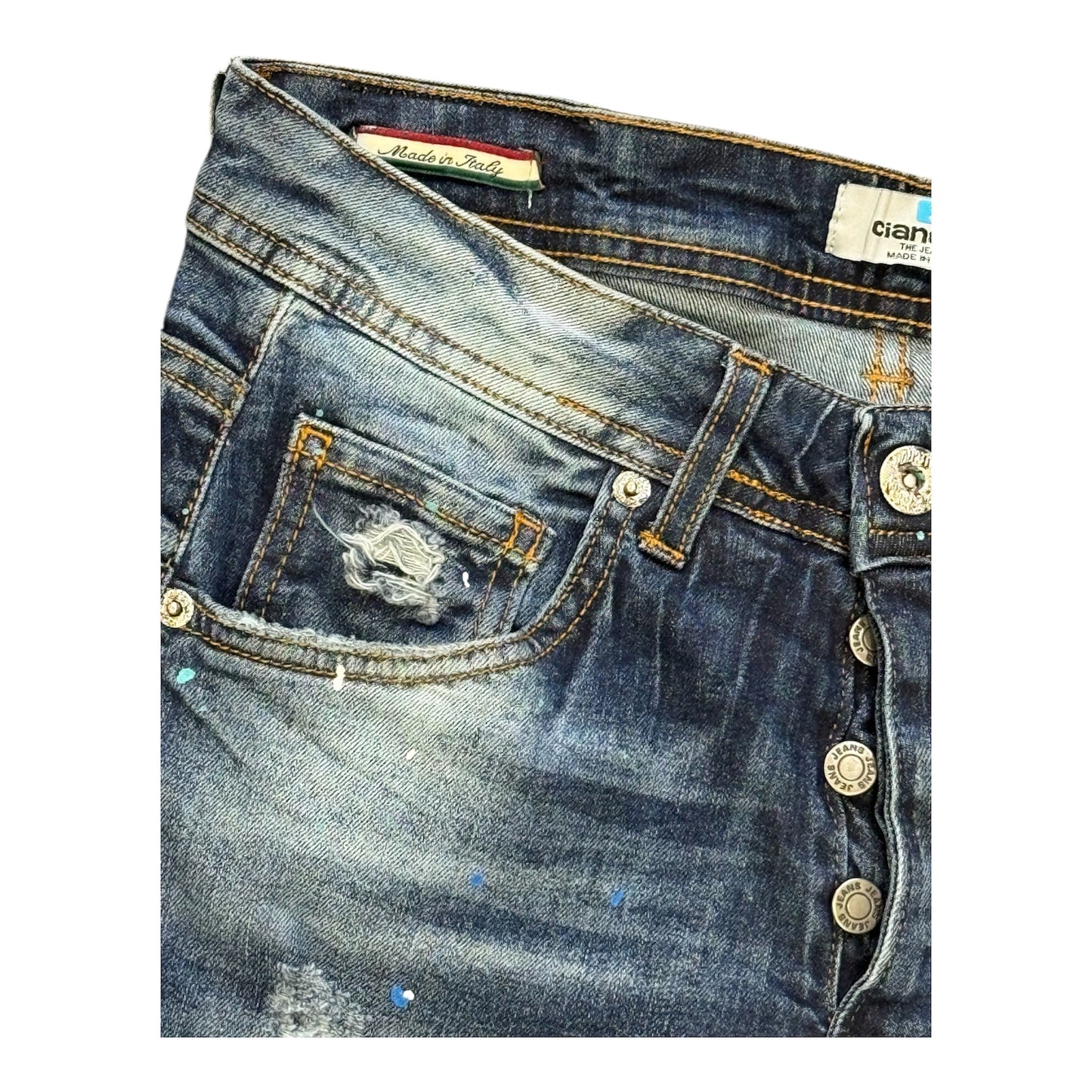 CIANOTIC jeans new fit club uomo