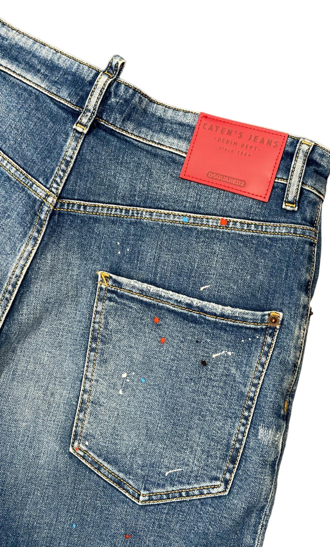 DSQUARED2 CALZONCINI IN JEANS UOMO