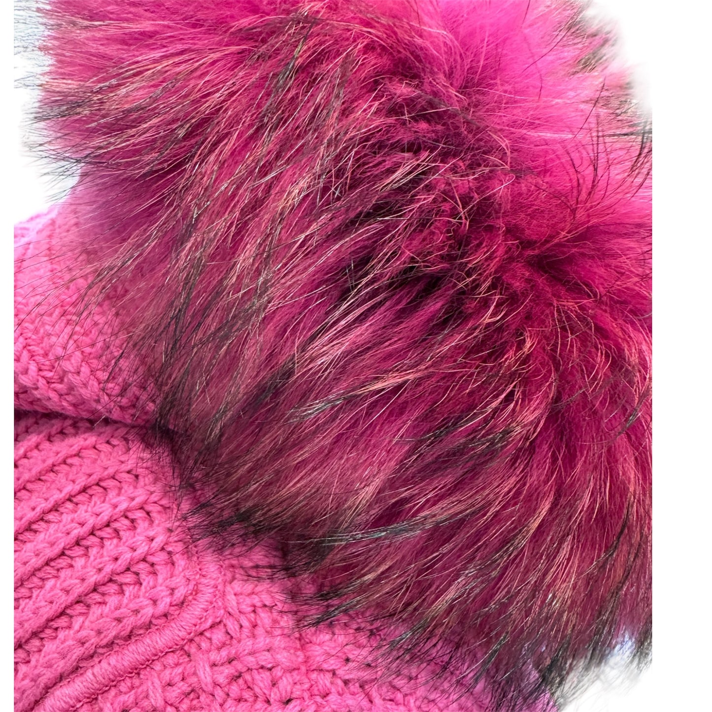 BARK cappotto pelliccia fucsia