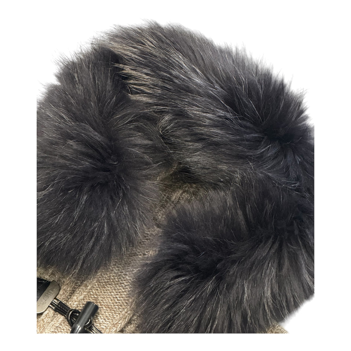 BARK cappotto con pelliccia