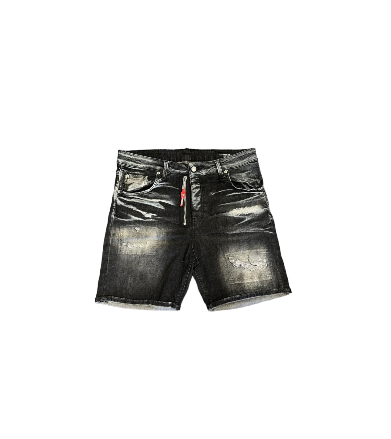 G2firenze bermuda in jeans black pioneer uomo