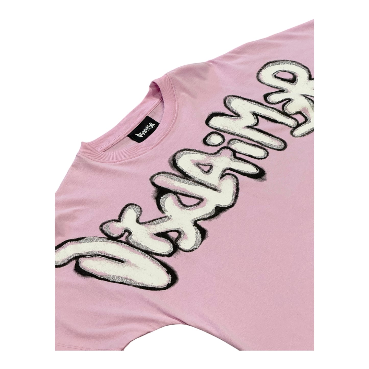 DISCLAIMER T-shirt crop