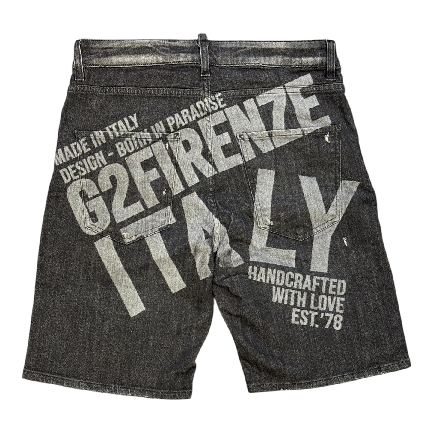 G2firenze short denim big laser