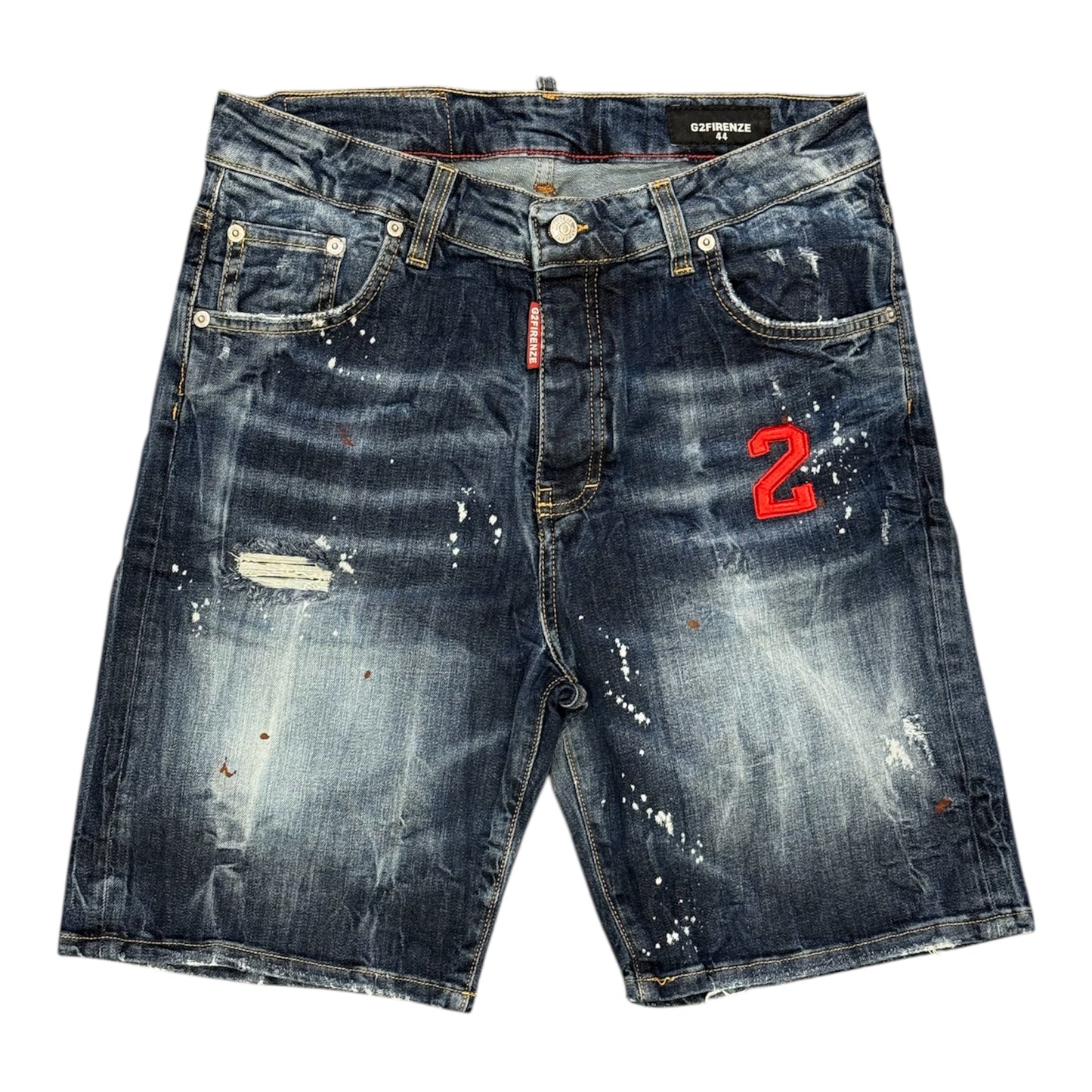 G2firenze short denim heart