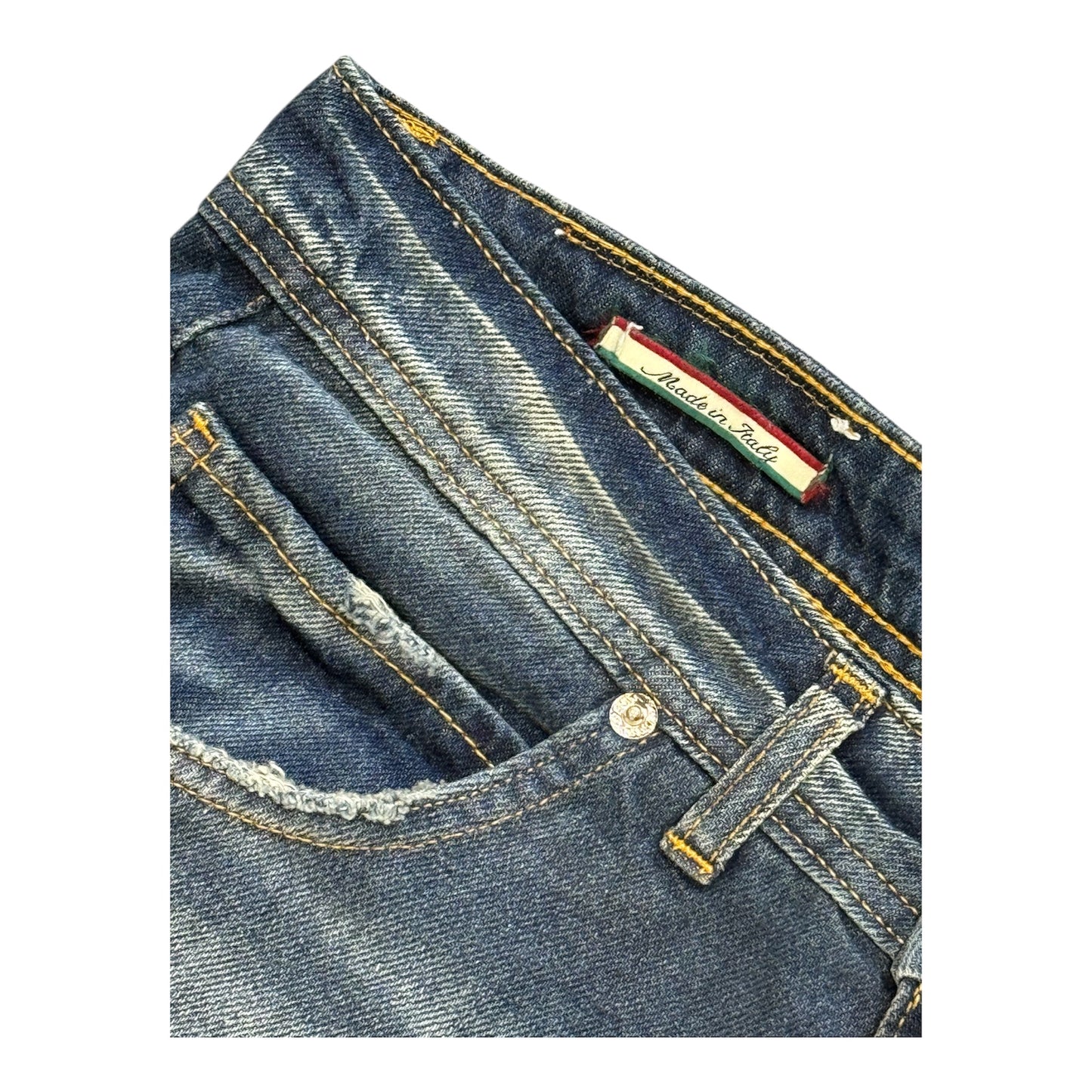 CIANOTIC jeans baggy uomo