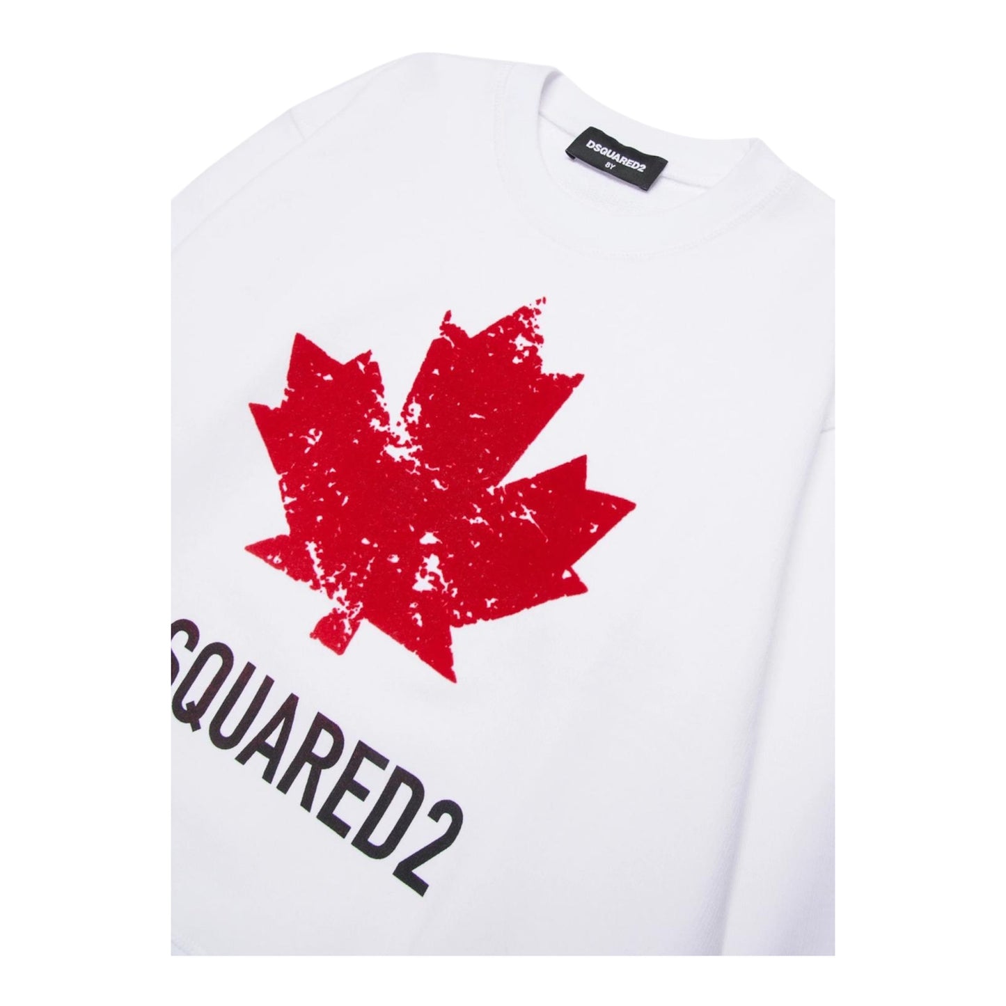 DSQUARED2 felpa maple leaf