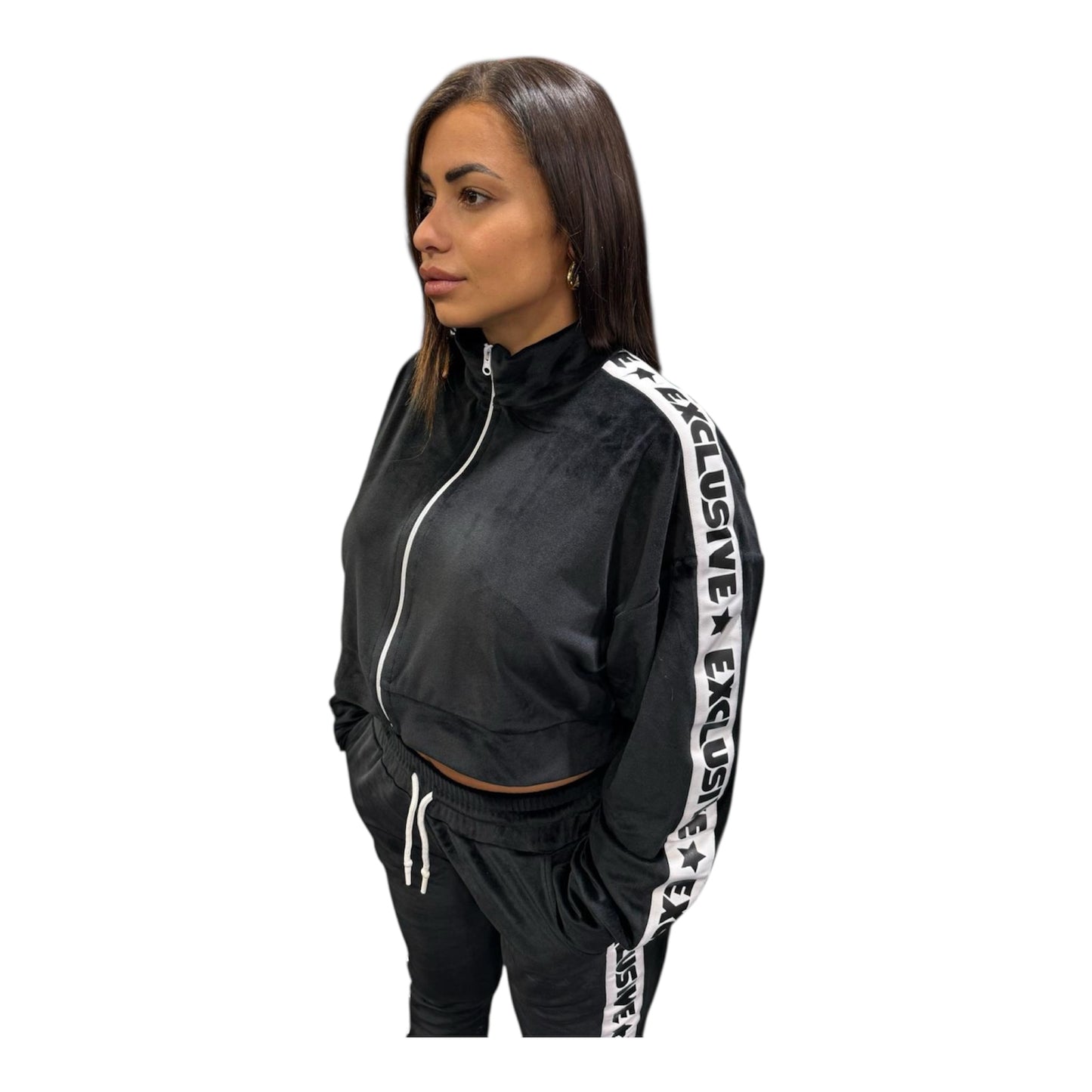 EXCLUSIVE PARIS coordinato senza cappuccio