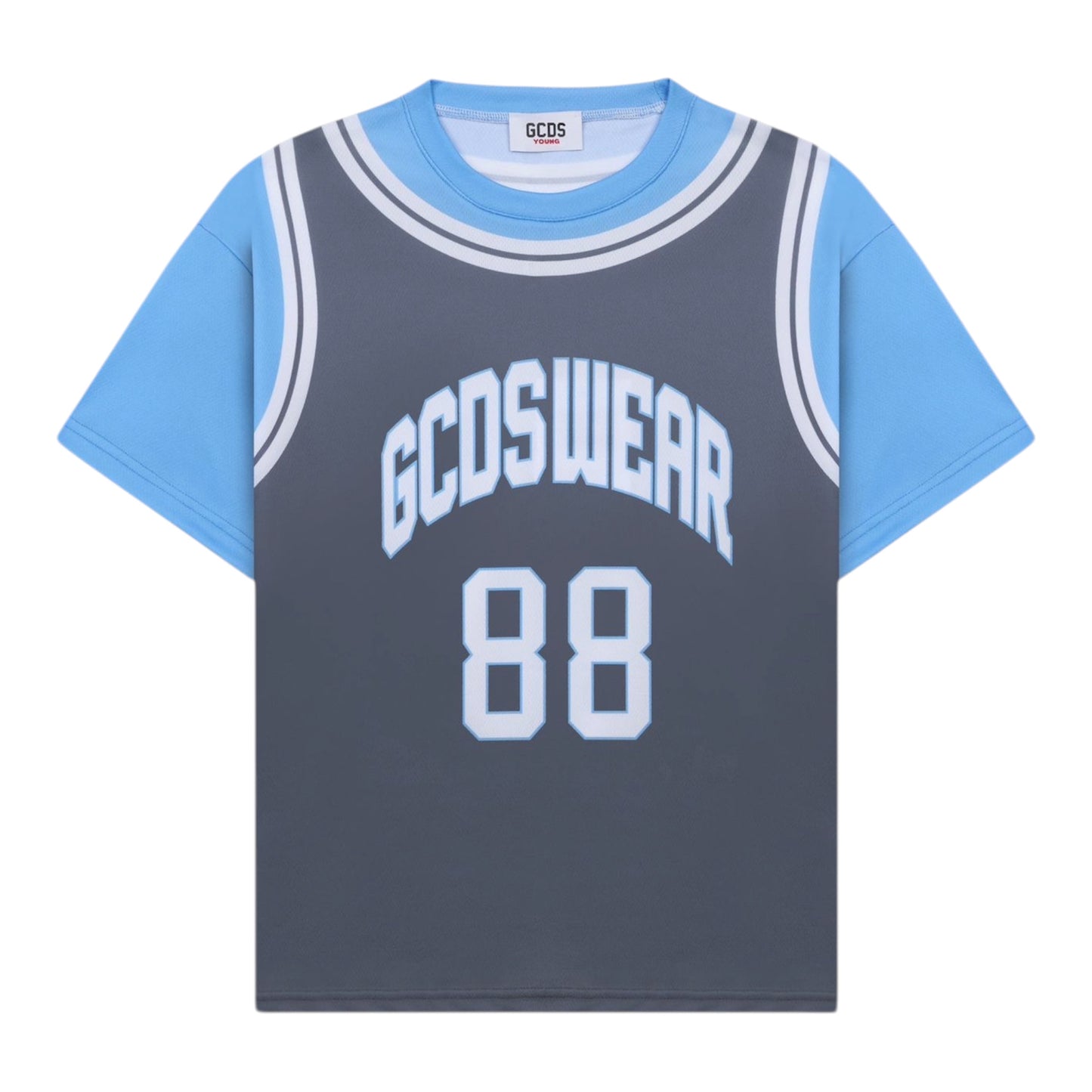 GCDS T-shirt girocollo looser soccer Ragazzo