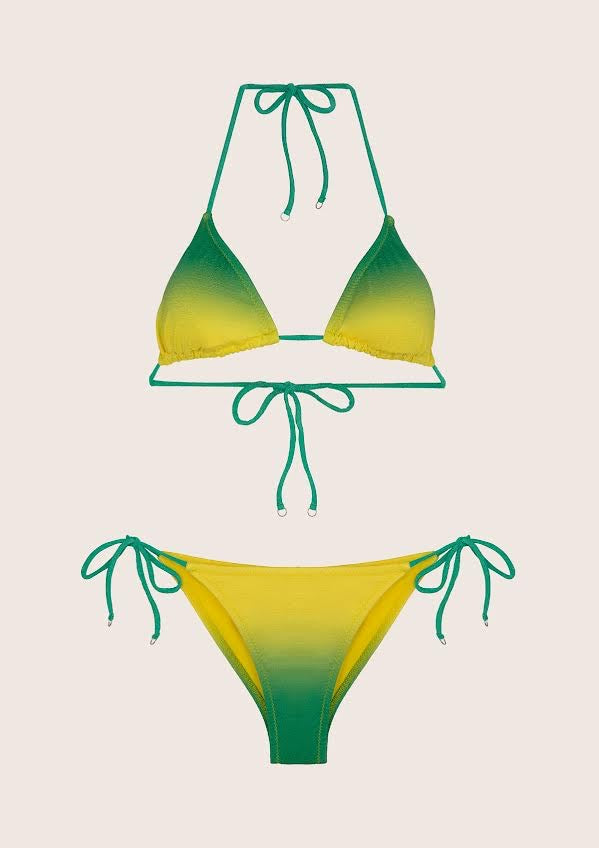 BIKINI TRIANGOLO E SLIP BRASILIANO REGOLABILE VISIONARY