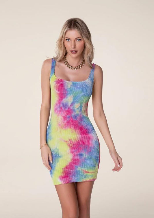 VESTITO CORTO EVERGLOW
