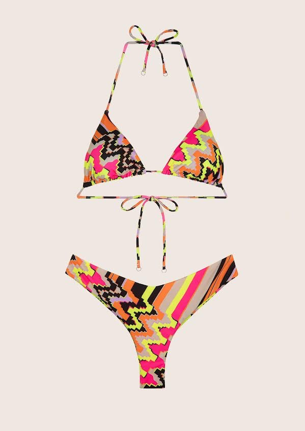 BIKINI TRIANGOLO E SLIP AMERICANO FISSO ETHOS