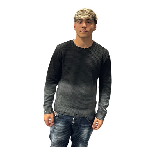 CIANOTIC maglia girocollo