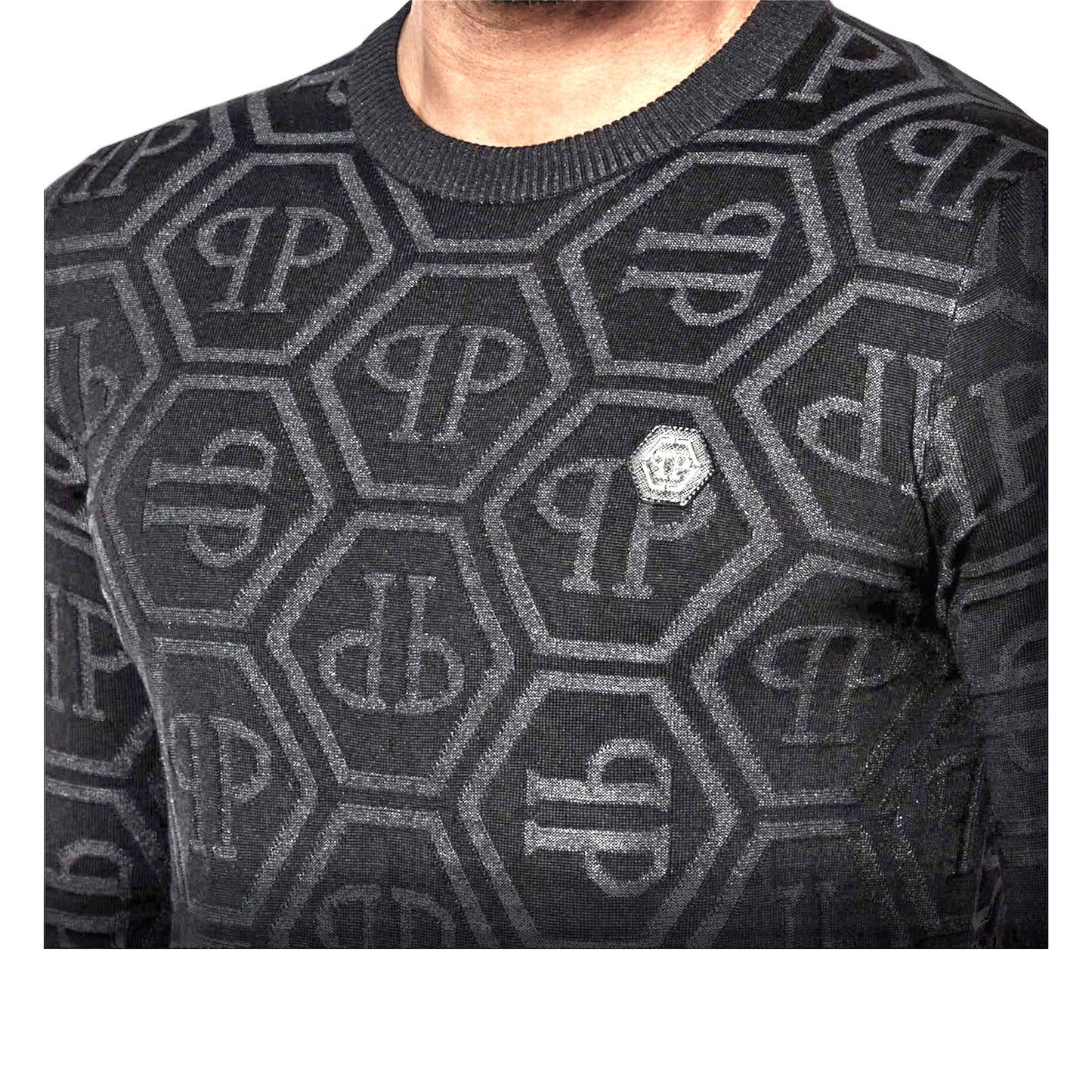 PLEIN maglione  con logo