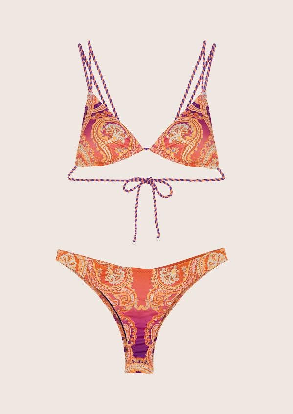 BIKINI TRIANGOLO E SLIP AMERICANO SUNRISE