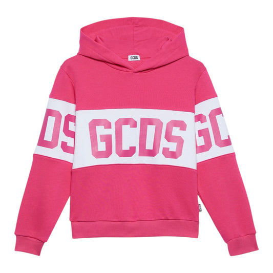 GCDS felpa con cappuccio Bad Logo