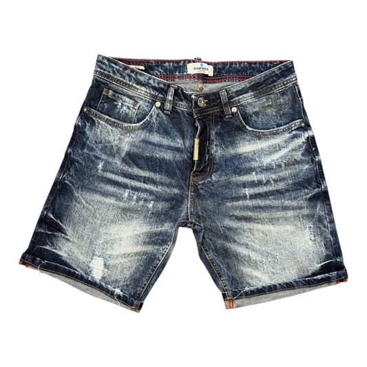 CIANOTIC Bermuda in jeans uomo