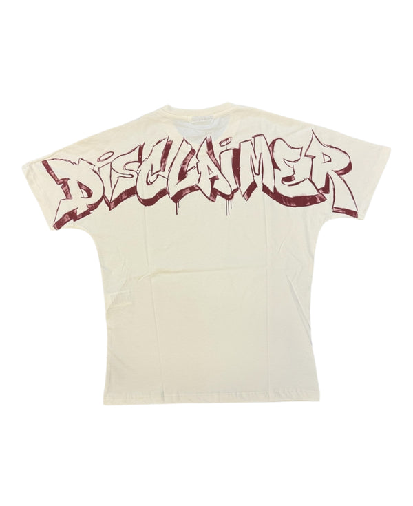 DISCLAIMER T-SHIRT UOMO