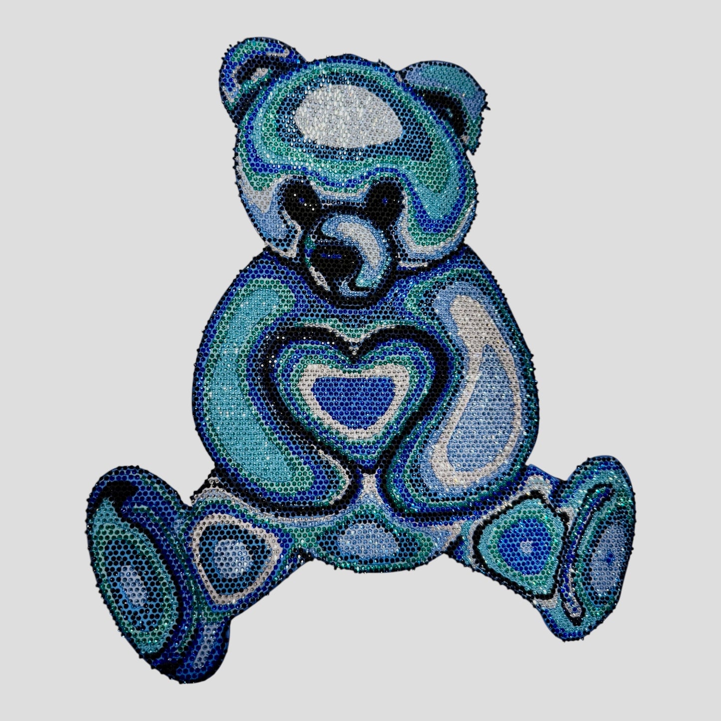 PLEIN T-shirt con cristalli teddy bear