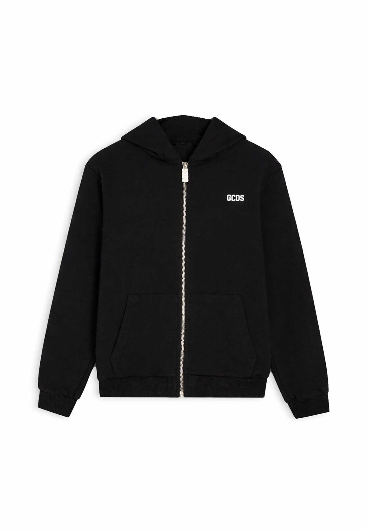 GCDS felpa con cappuccio zip