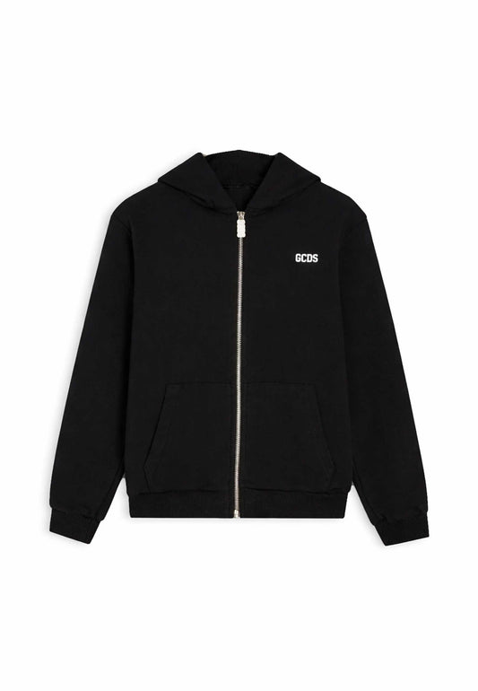 GCDS felpa con cappuccio zip