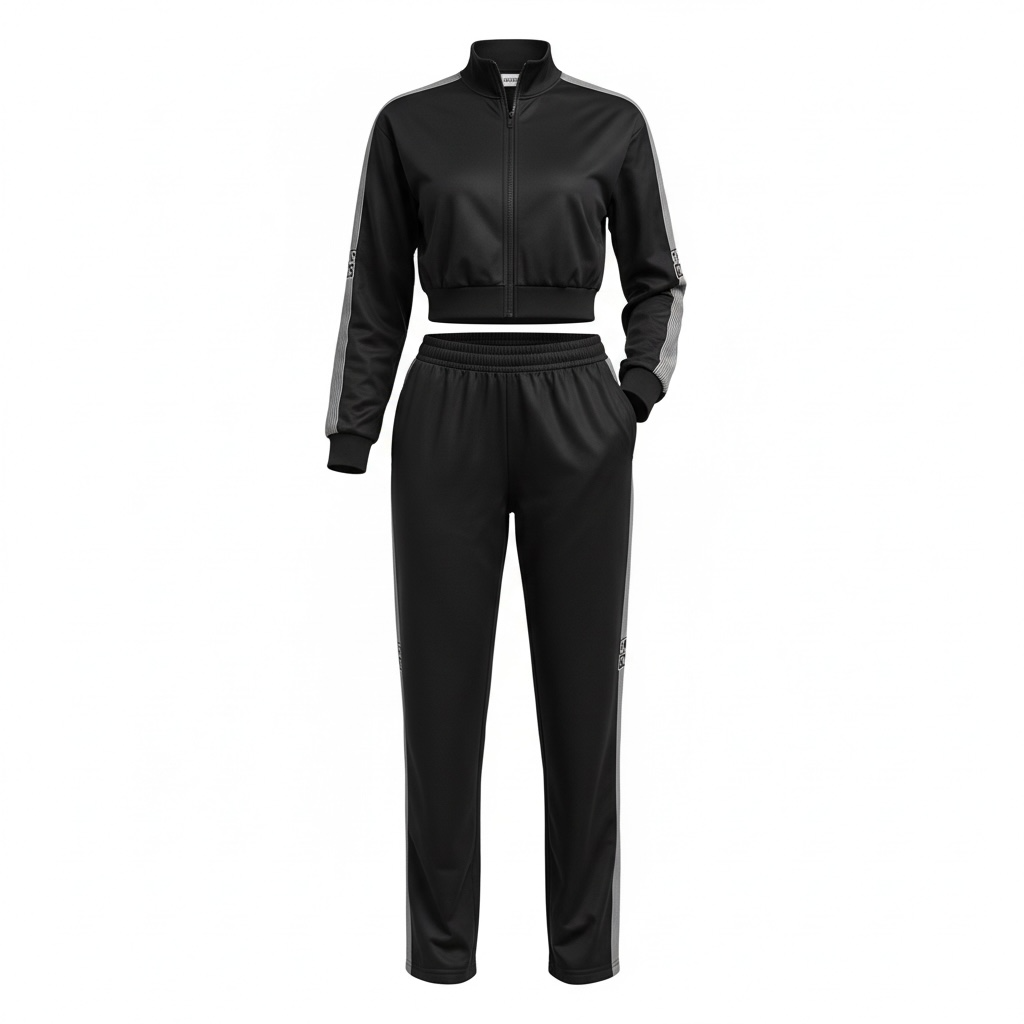 GCDS block crop track top