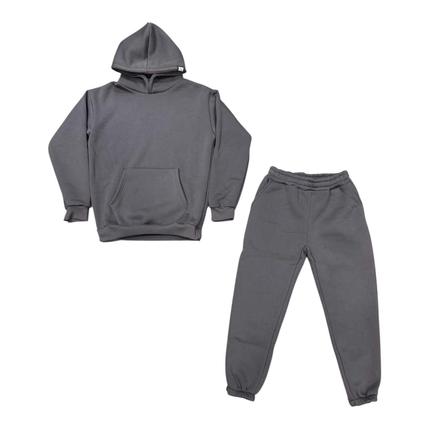 MADE FROM NOTHING coordinato felpato