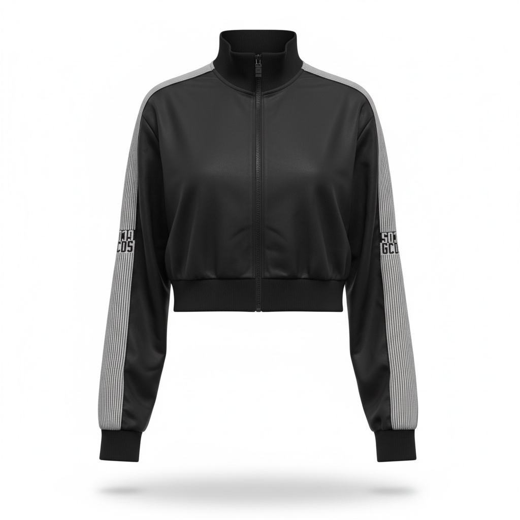 GCDS block crop track top