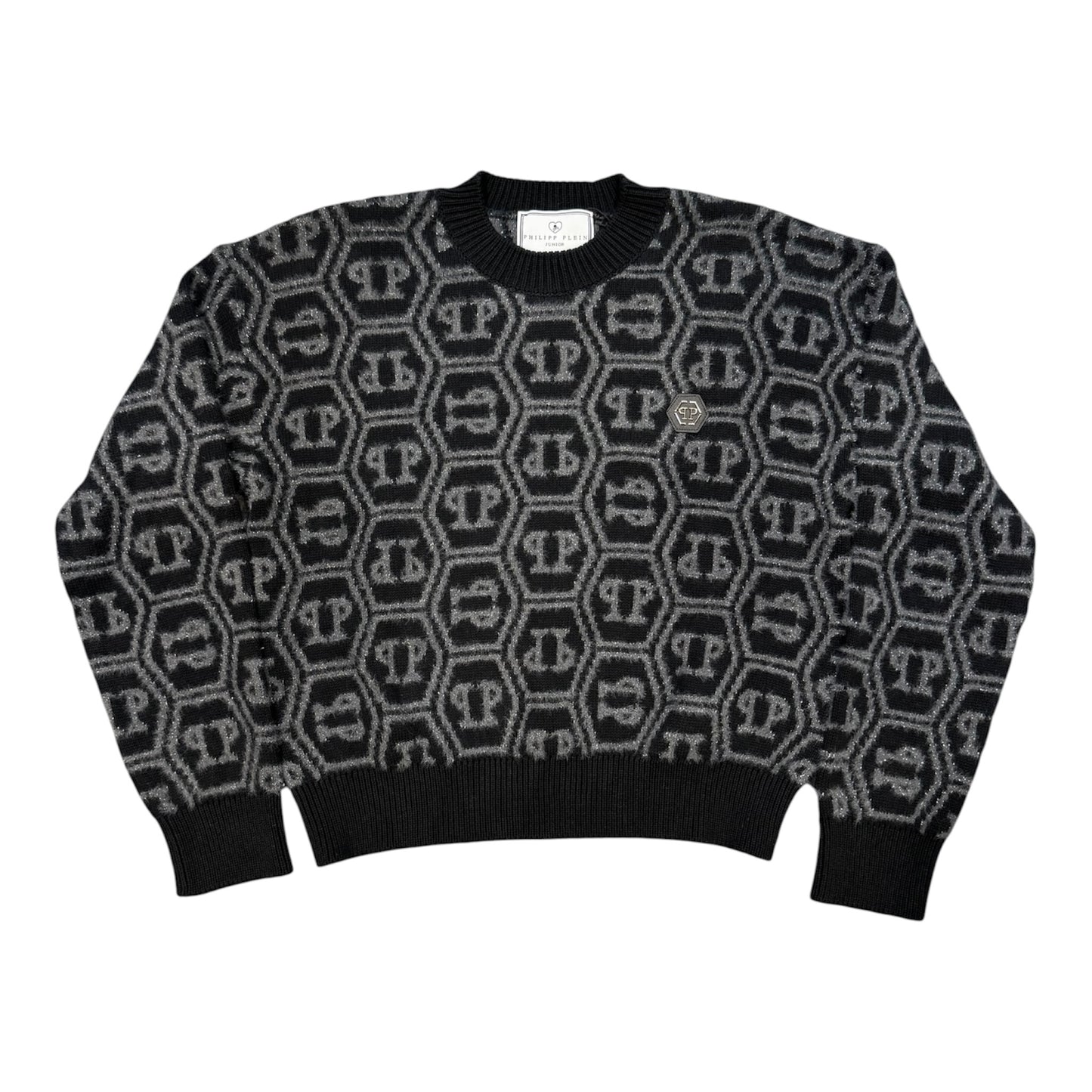 PLEIN maglione con logo ragazza