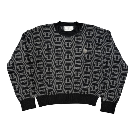 PLEIN maglione con logo ragazza