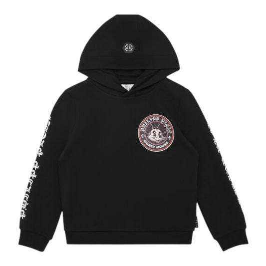 PLEIN felpa cappuccio money mouse