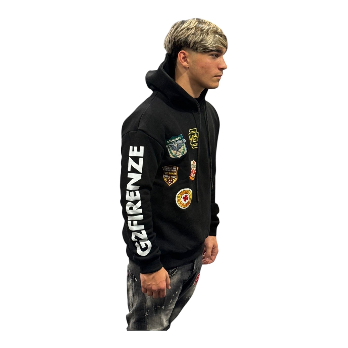 G2firenze felpa con cappuccio