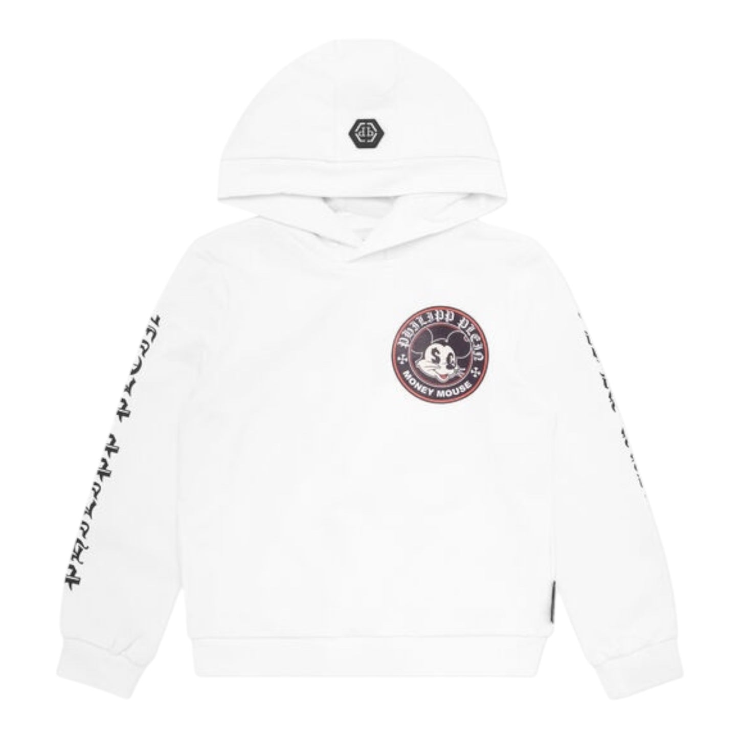 PLEIN felpa con cappuccio Money mouse