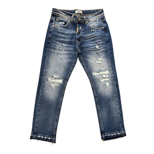 CIANOTIC  jeans baggy uomo