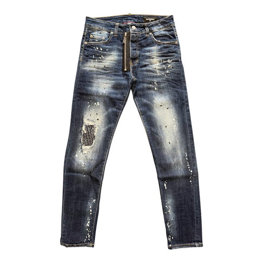 G2firenze jeans metal blue