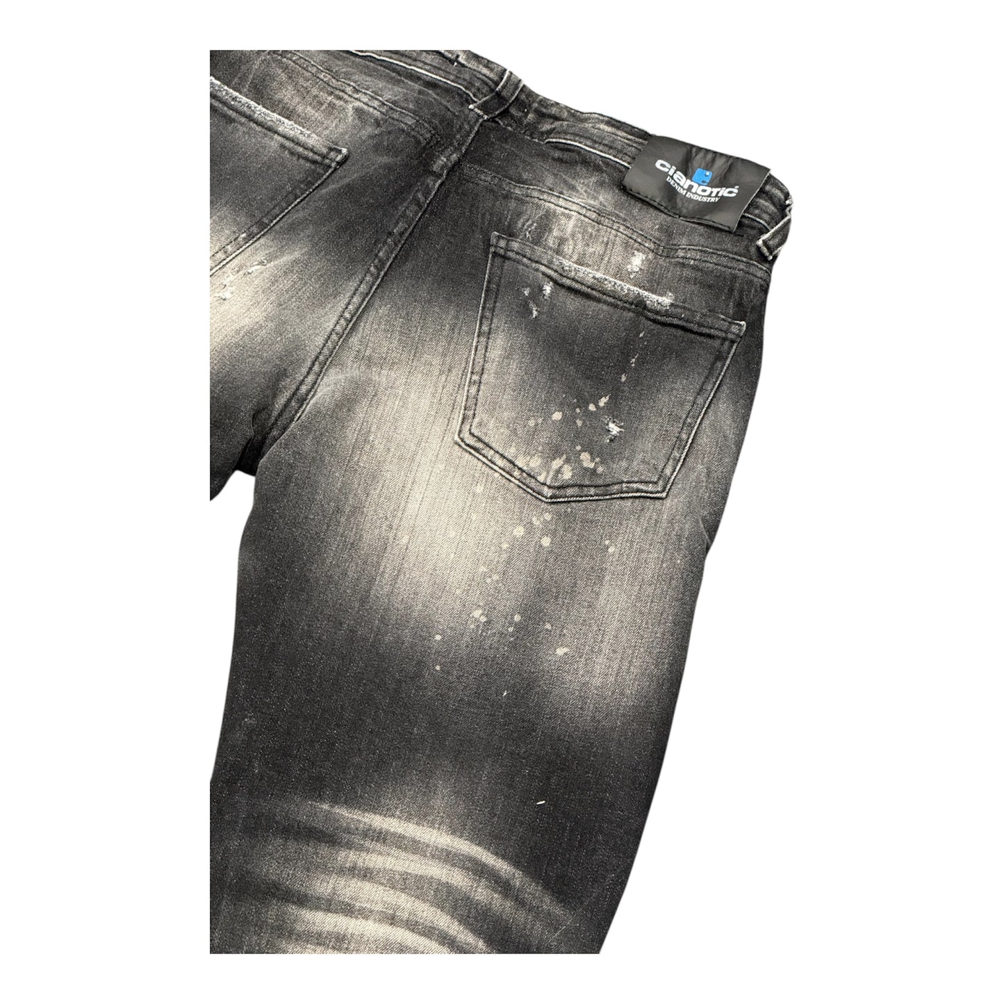 CIANOTIC jeans slim uomo
