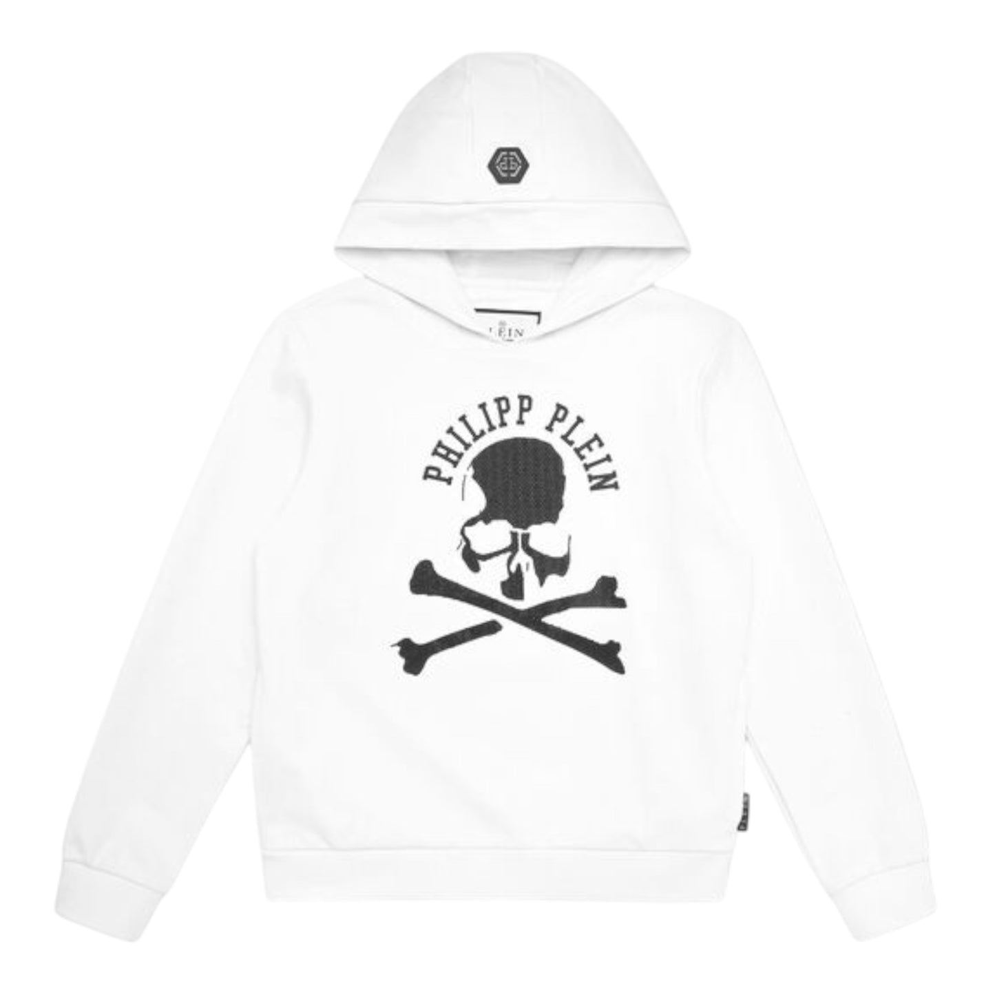 PLEIN felpa con cappuccio skull &bones