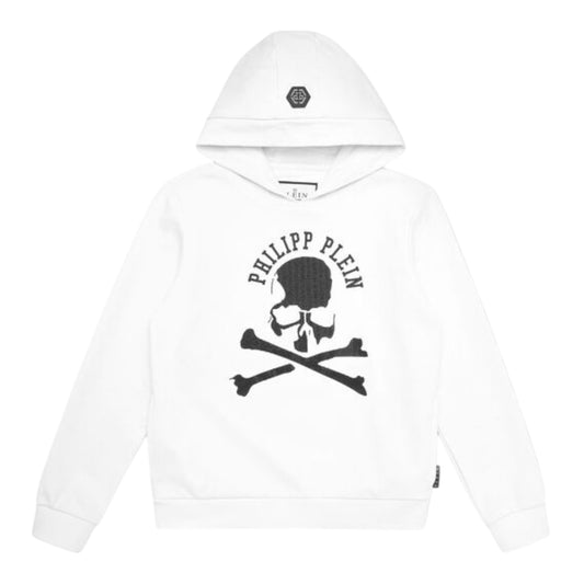 PLEIN felpa con cappuccio skull &bones