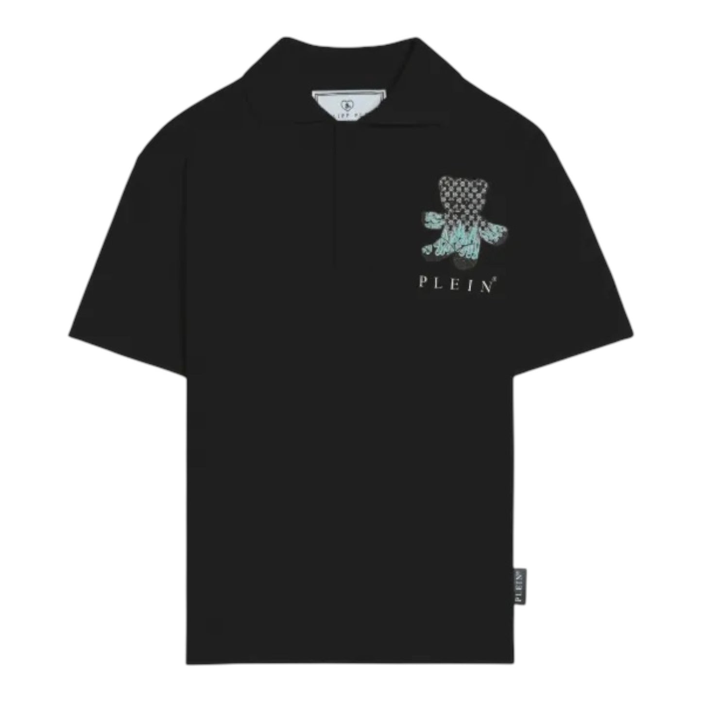 PHILIPP PLEIN polo con stampa grafica