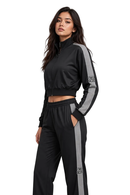 GCDS block crop track top