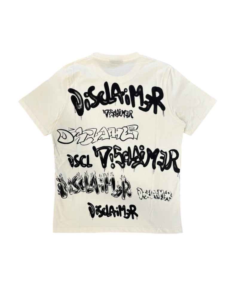 DISCLAIMER T-SHIRT UOMO