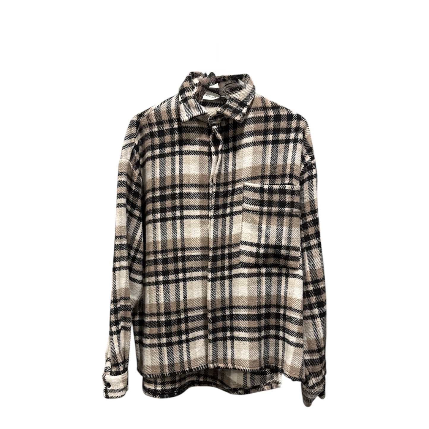 CIANOTIC  camicia in lana uomo