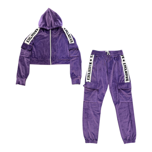 EXCLUSIVE PARIS completo in ciniglia donna