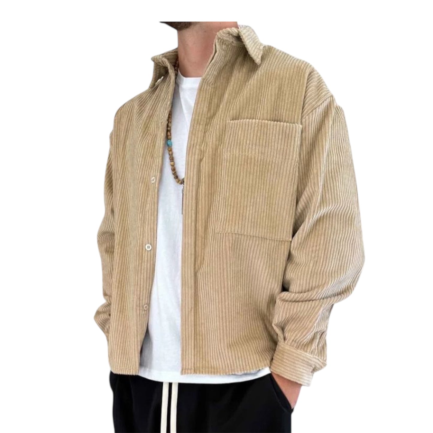 CIANOTIC camicia in velluto