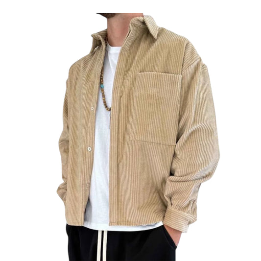 CIANOTIC camicia in velluto