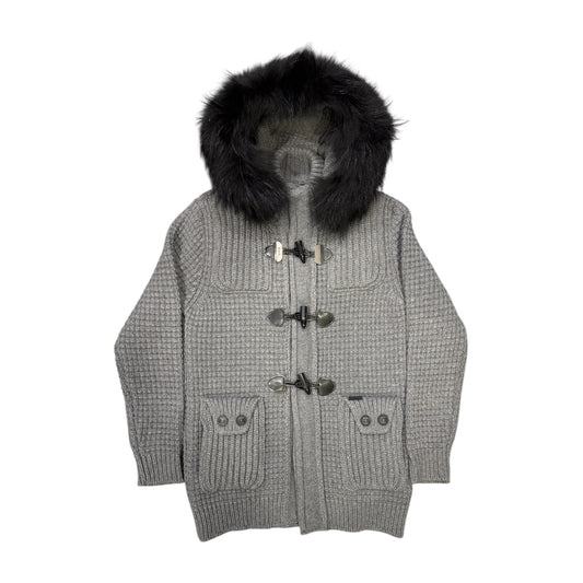 BARK cappotto pelliccia nera