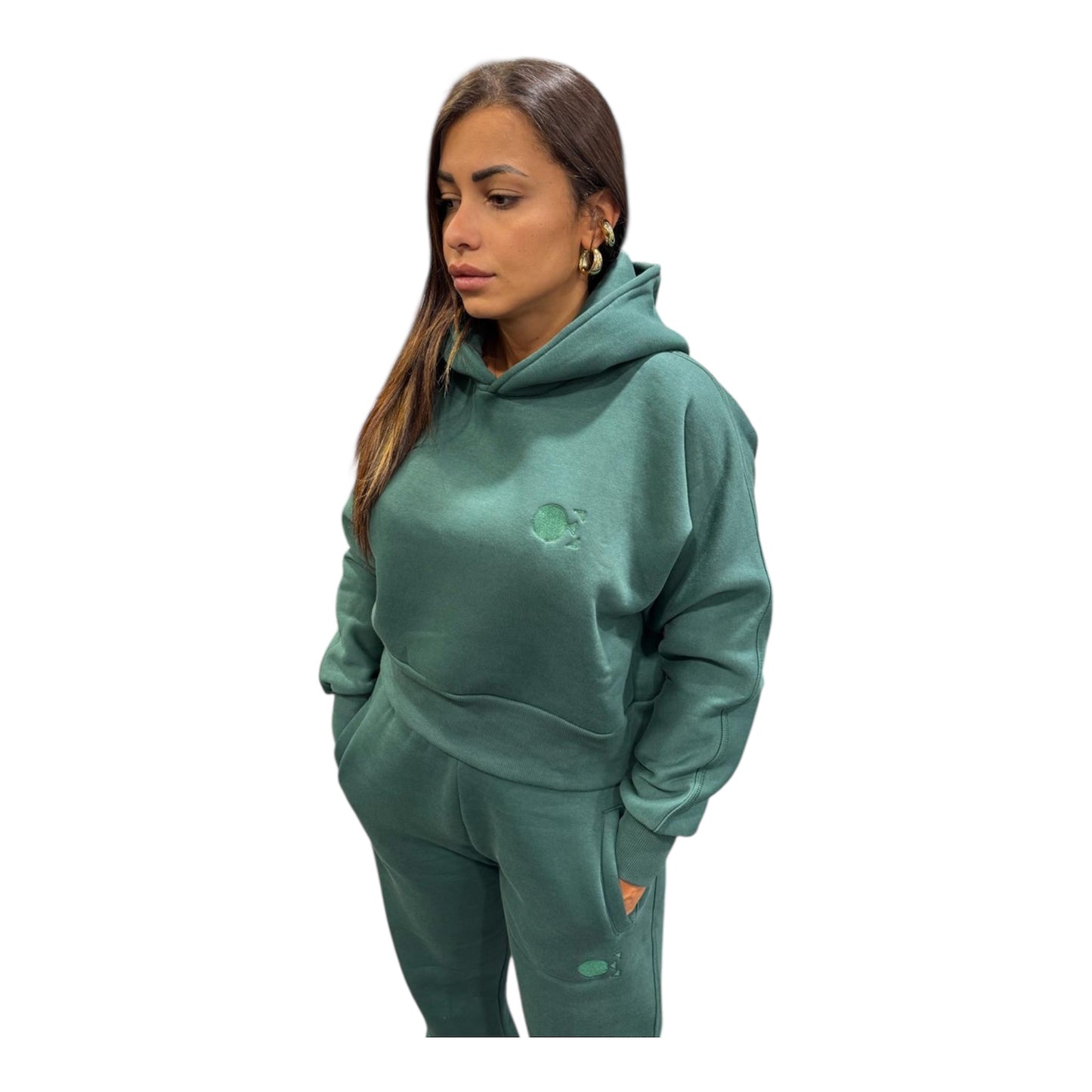 DIEGO RODRIGUEZ coordinato con cappuccio